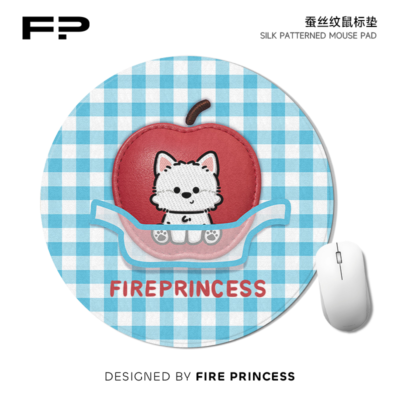 鼠标垫便捷滑鼠桌垫女办公硬质