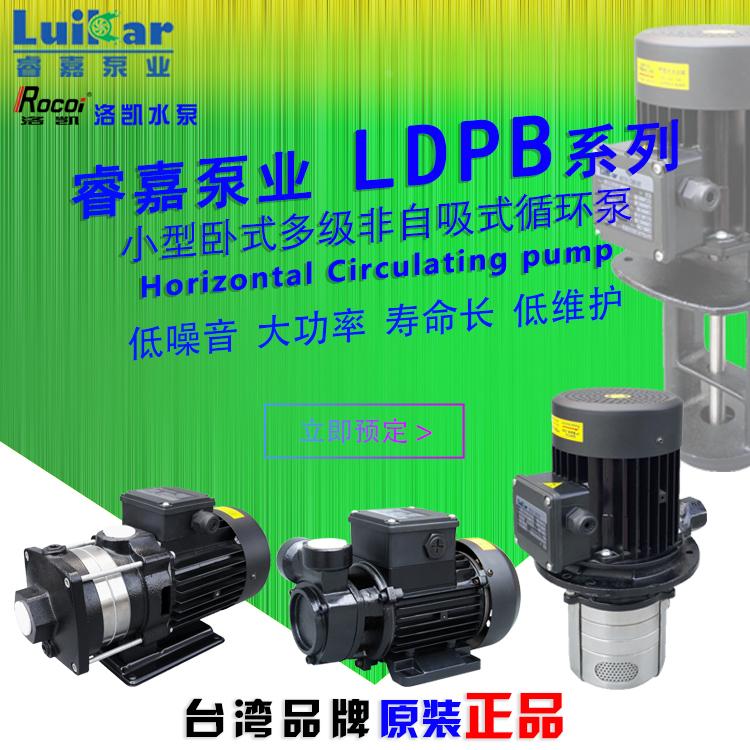 机床冷却水泵LDPB1V-2H-4V-15-18-20-30-40睿嘉线切割卧式多级泵