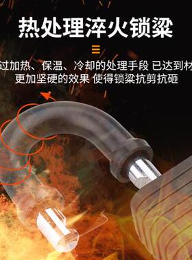 橡胶不锈锁头防盗防水电力挂锁户外铜锁防雨防锈车篮锁车位门锁头