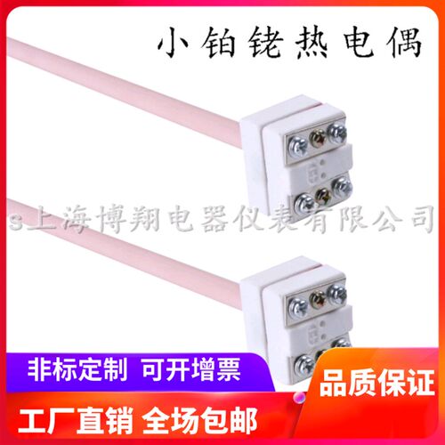S型B型R型分度铂金丝小铂铑耐高温刚玉热电偶WRP-100实验炉专用