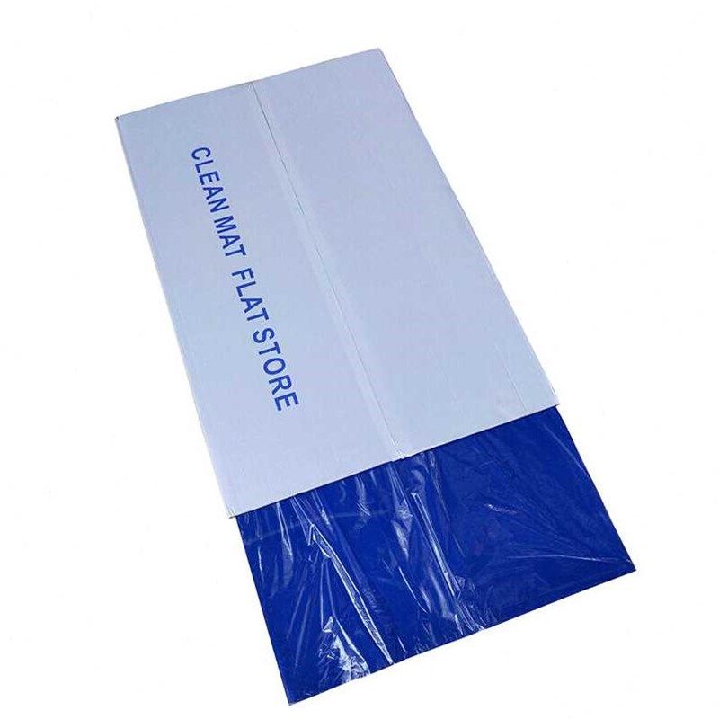 腾驰CT防静电胶粘尘垫除尘净化室洁净室粘灰垫地板胶可撕式蓝色60