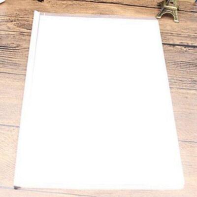 10Pcs A4 Size Clear Plastic File Document Folder Sliding Bar