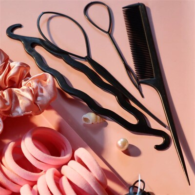 -755PCS set hair accessories recyclable material elastic hai