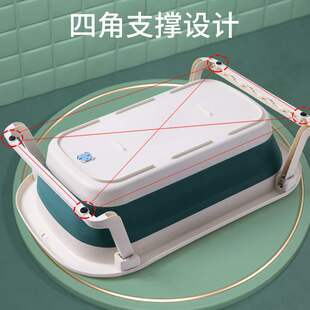 tub bath foldable sitting lyin 极速Alcoco and baby