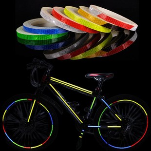 Strips Mountain Stickers Reflective Fluores Bike