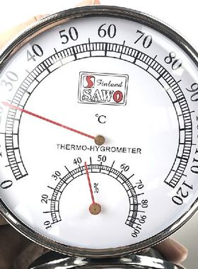 Sauna Thermometer Hygrometer 2 In 1 Sauna Room Temperature