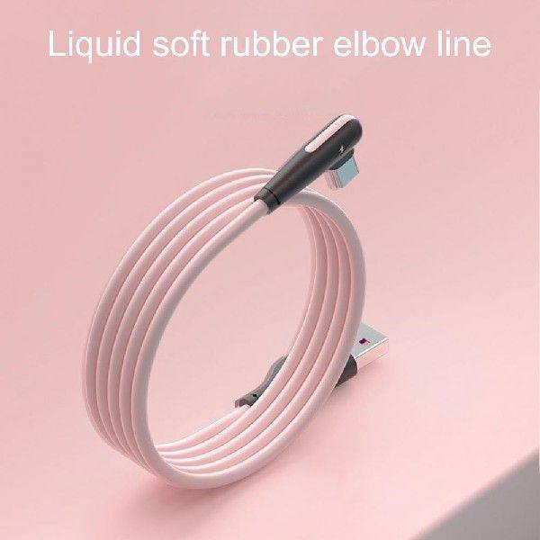 Type-C Fast Charge Data Cable Flexible Data Cable Elbow