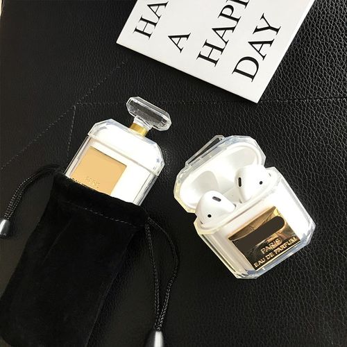 Wireless Earphone Shell Box Perfume Bottle Silicone Case fo
