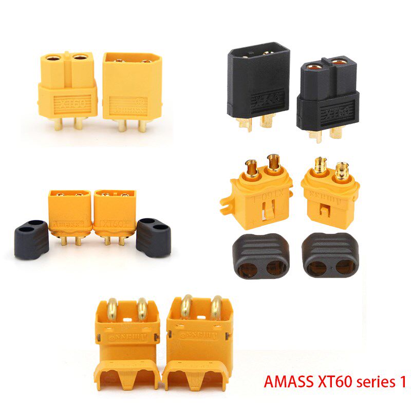 AMASS 10pcs XT60 XT-60 XT 60 XT90 XT60H XT60L XT60 XT60PW XT