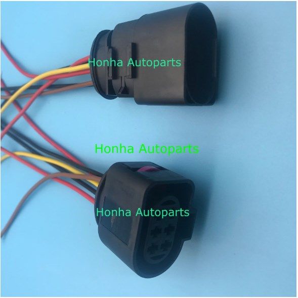 Free shipping 2/5/10 pcs 1J0973833 1J0973733 6 Pin male and