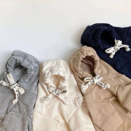 Autumn Dog Pullover Hoodie Winter Warm Coat Solid Clothing