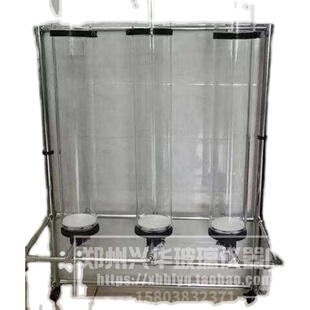 层析柱色谱柱离子交换柱专用支架双联三联不锈钢支架带脚轮可定做