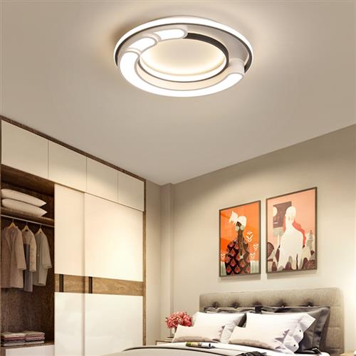 新品潮居尚年新款客厅灯简约现代大气三室两厅北欧灯具套餐组合吸