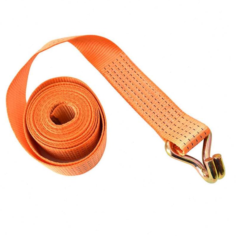 伏兴固定捆绑带棘轮拉紧器货物运输固定捆绑器汽车牵引拖车绳宽50