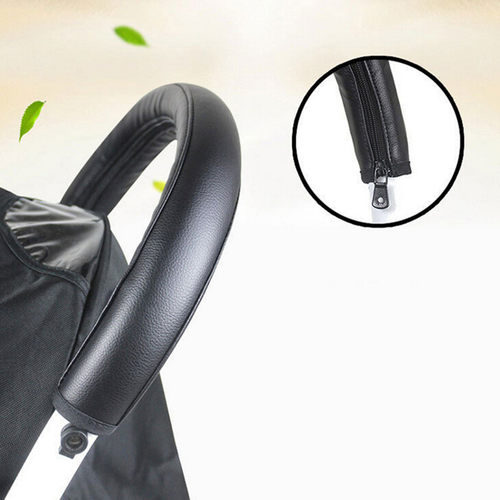 极速Pram Stroller Accessories PU Leather Baby Stroller Armre