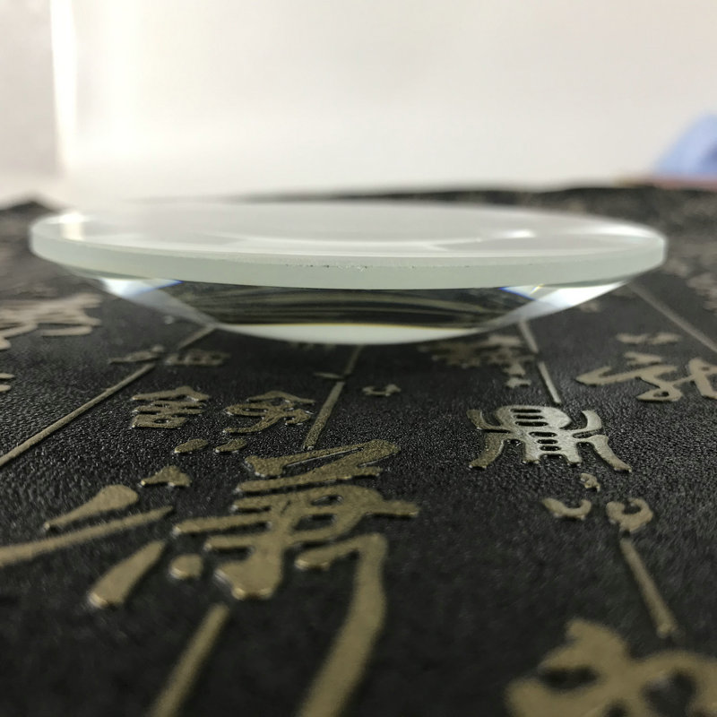 18mm23毫米50单面凸放大镜高清平凸镜鉴定扩大工具玻璃凸透镜包邮