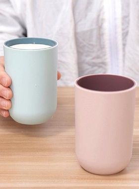 Washing Cup Doublelayer Large Capacity Water Cups Durable