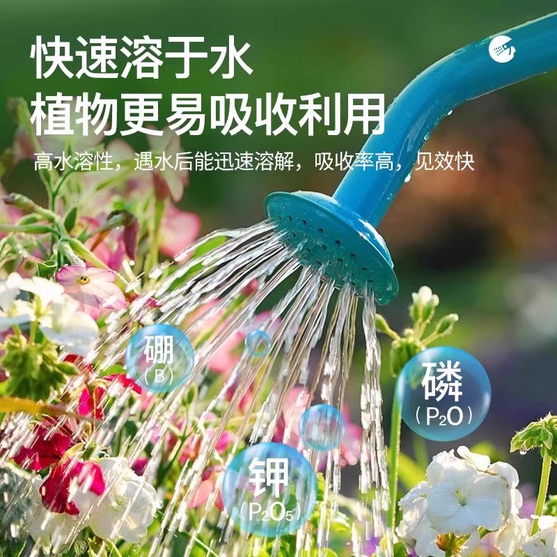 三角梅磷酸二氢钾开花专用肥植物绿叶促花室内花卉盆栽通用水溶肥