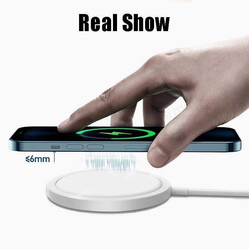 Nu Jelly Wireless Charger 15W Fast Magnetic Stand QI Chargi