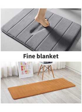 Door Floor Mats Baroom Large Carpets Coral Fleece