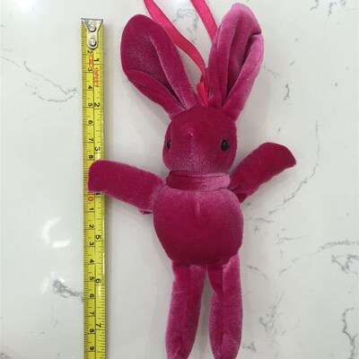 Wishing rabbit pendant rabbit doll immortal bouquet plush