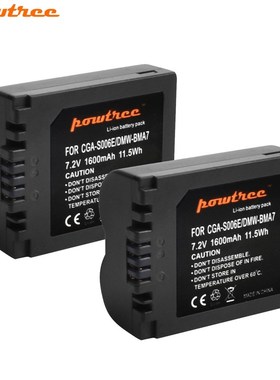 极速2Pcs CGA-S006 CGR CGA S006E S006 S006A DMW-BMA7 DMW BMA7