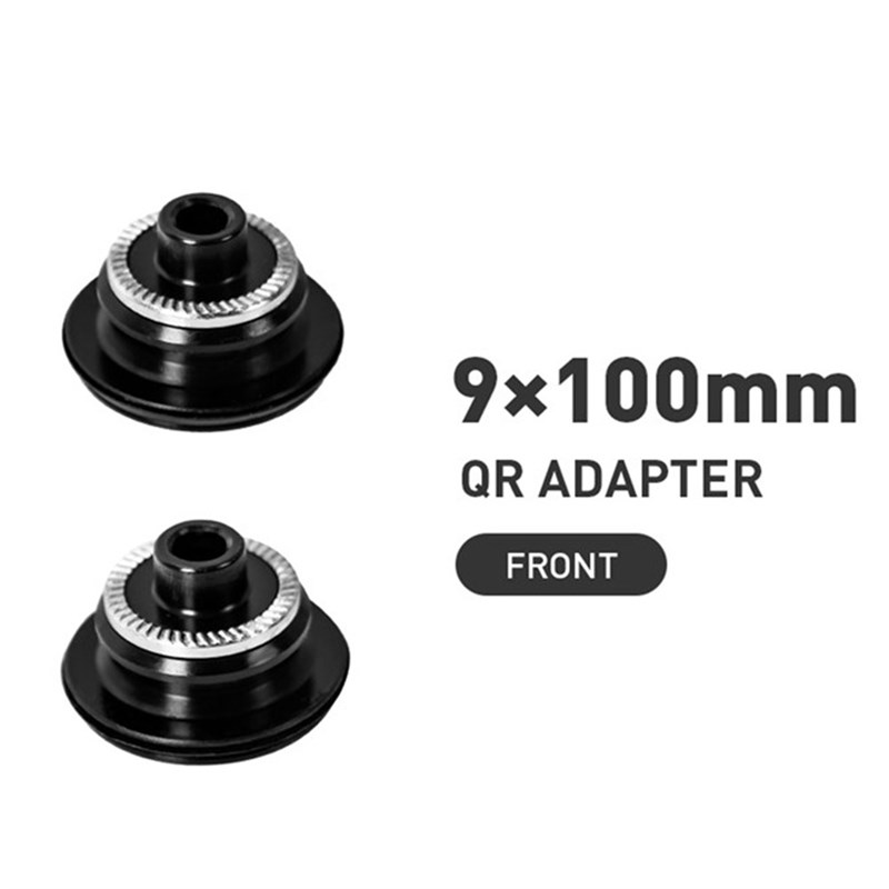 1 Pair MTB Bicycle QR THR Front/Rear Hub Cap Converter for K