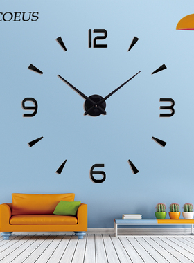Large Digitial New Size Wall Clocks New Black Color Home Dec