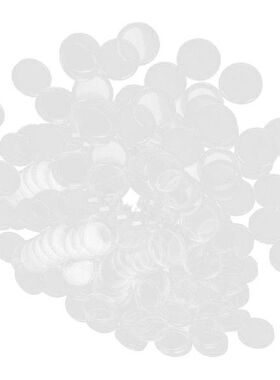 200 Pieces Coin Capsules, Round Plastic Coin Holder Case