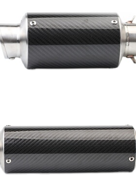 摩托车排气管改装 黄龙600 R1 Ninja400 LeoVince F02碳纤排气管