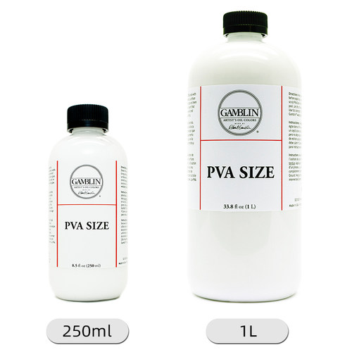 极速进口GAMBLIN冈布林PVA聚乙酸乙稀脂高粘合型白乳胶画布打底子