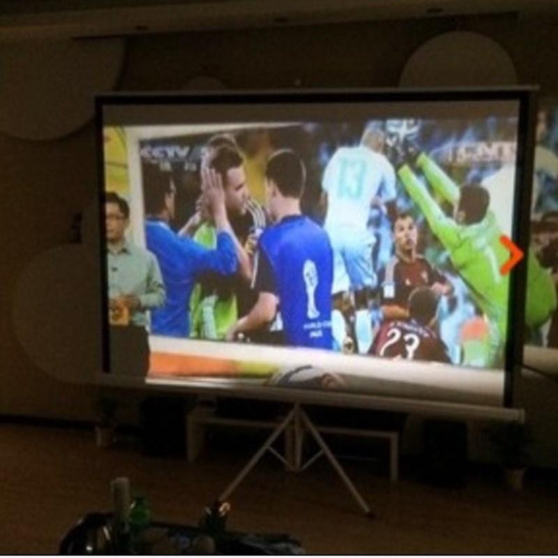 包邮 72寸84寸100寸120寸支架幕 玻纤幕高清移动投影机仪幕布整套