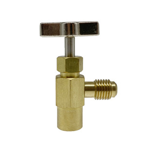 R134a自封瓶专用制冷剂瓶开瓶器转换接头组合RH