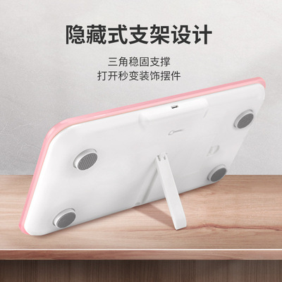 2023迷你体重秤家用小型人体称电子秤精度便携式女生宿舍可爱风