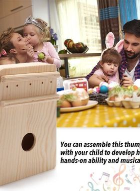 17 Keys Kalimba Finger Piano Simple Assembly Handwork