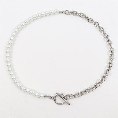 New Fashion Chunky Chain Necklace Men Classic Stainless Stee