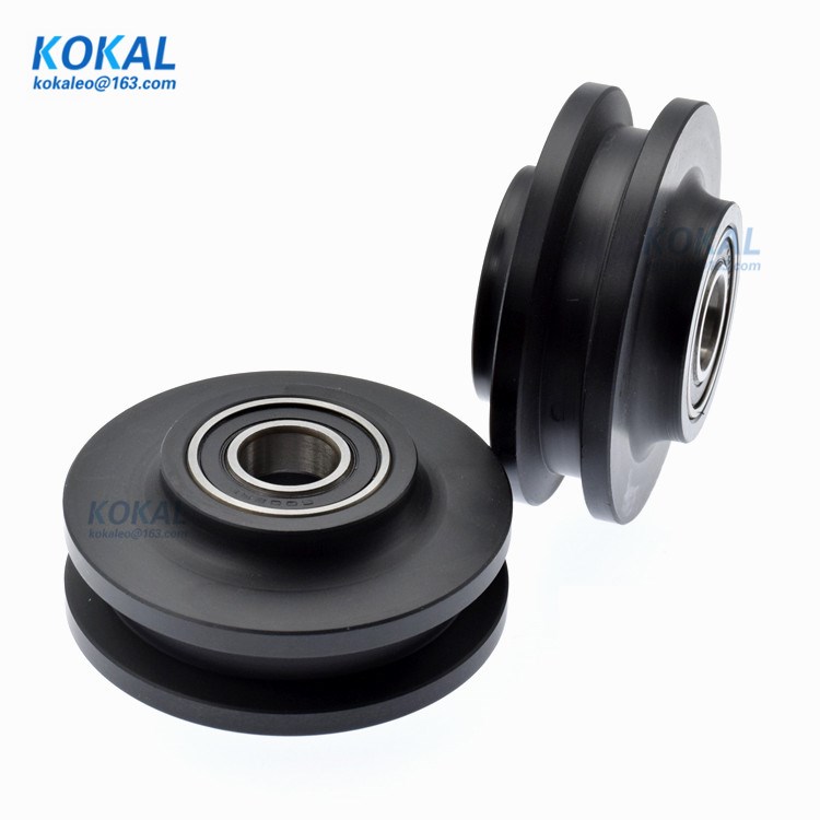 [1570-35] 1PCS/LOT Sliding Barn Door Wheel Roller Pulley for