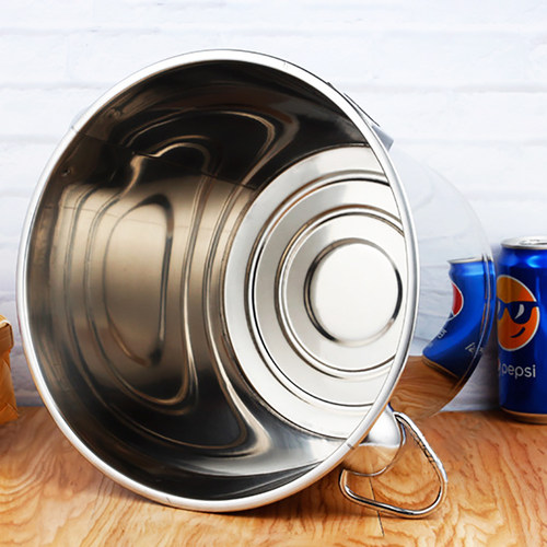 1Pc 5L Stainless Steel Ice Bucket Bar Champagne Bucket Beer