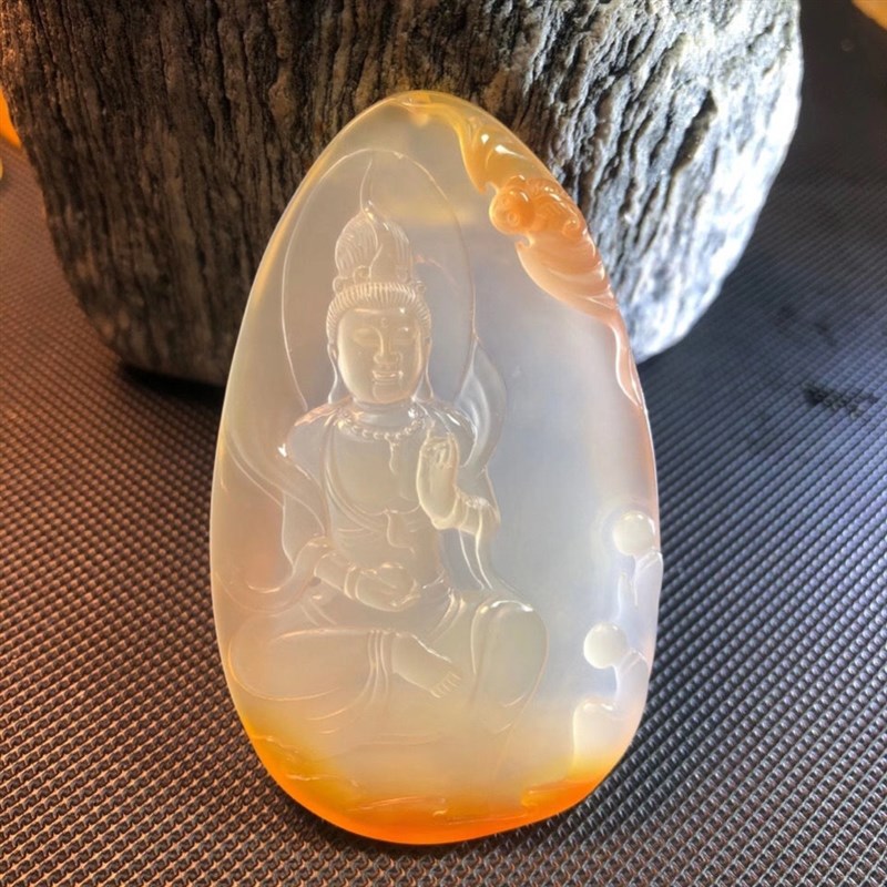 龙陵吊坠手把产地发货水草佛叶子葫芦财神貔貅送礼水草花水草花