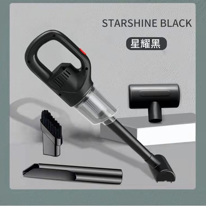 新品无线充电吸尘器可携式手持家用车载用强劲吸力大.功率吸尘器