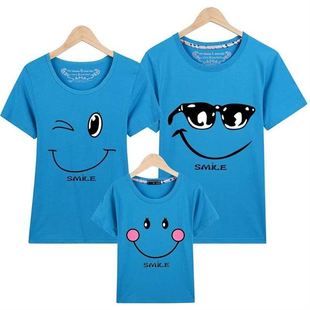 loose iling simle shirt men 新品 women TShirts face Couple