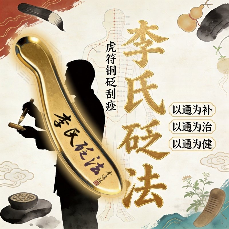 李氏砭法纯黄铜刮痧板虎符砭正品纯铜脸部背部肩颈全身通用刮痧刀,保健用品,按摩刮疗片/板,淘宝优惠券,粉丝福利购,淘宝优惠卷