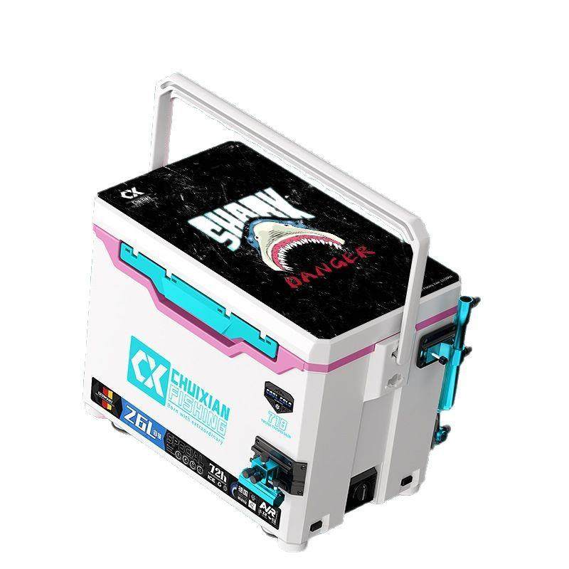 钓箱2025新款718全套可坐钓鱼箱多功能超轻超硬包角配件26升