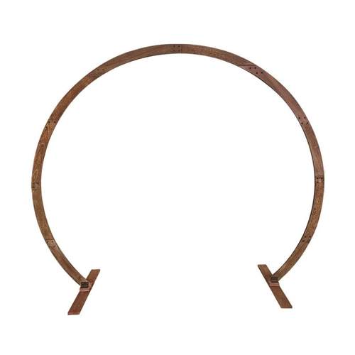 外贸货源婚庆木质拱门森系半圆草坪婚礼拍摄背景摆件仿真户外花架