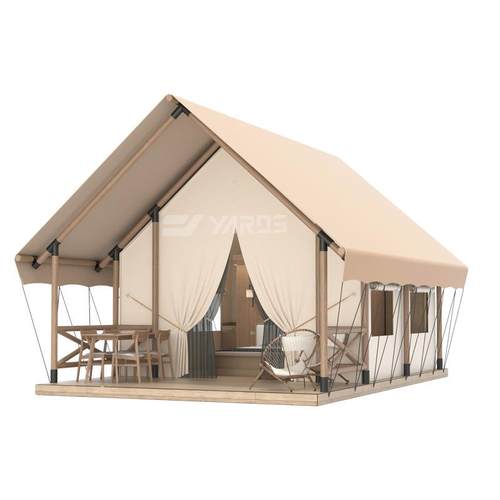 户外度假村农场营地轻奢帐篷景区住宿民宿野奢木屋酒店帐篷