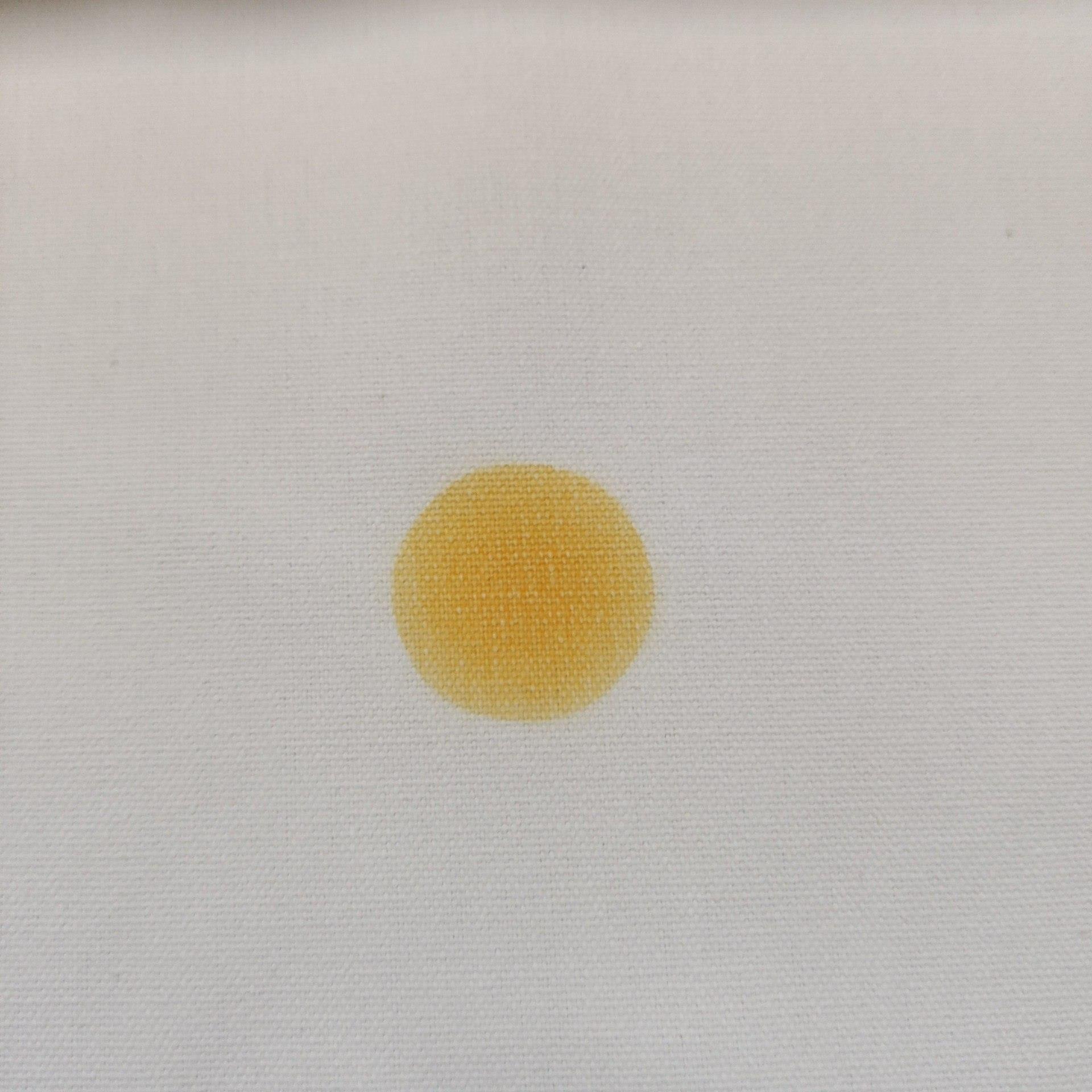 感光变色帆布全棉12安加密帆布白变黄感温变色布夜光变色布