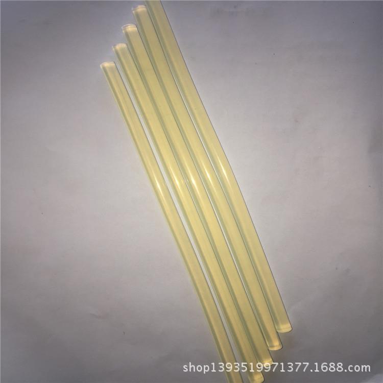 热熔胶棒7mm11mm高粘透明胶条热熔胶棒不拉丝封边胶热熔胶棒