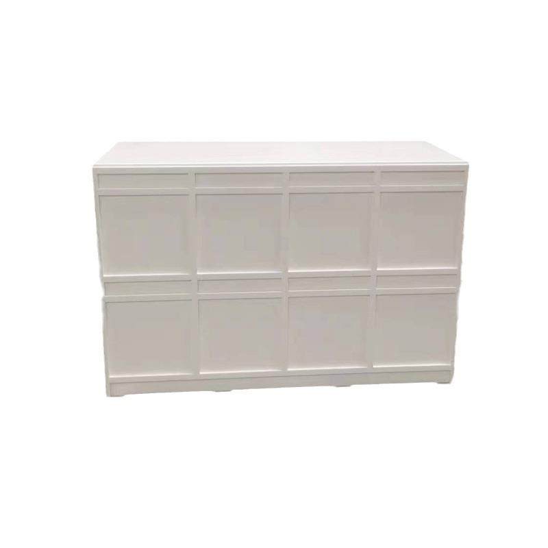 收银台服装店店铺吧台简约烤漆前台服装店美容店接待台高端柜台