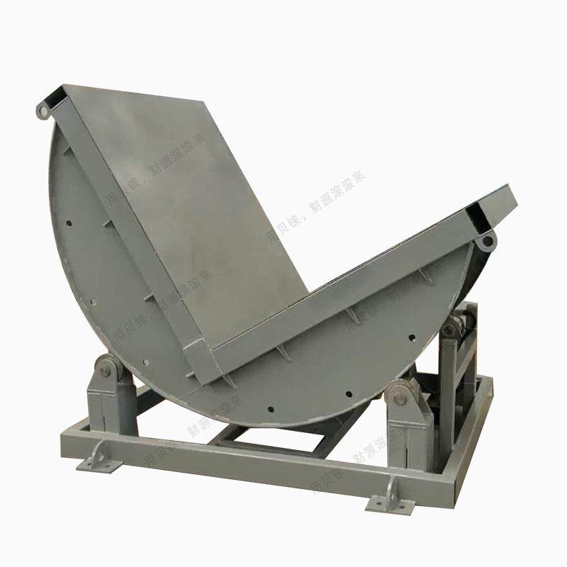 90度电动链条式翻转机180度反转模具钢板翻板机翻包机L型翻转平台