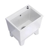 陶瓷一体洗地拖把池槽家用阳台高脚落地小户型卫生间小号墩布水池